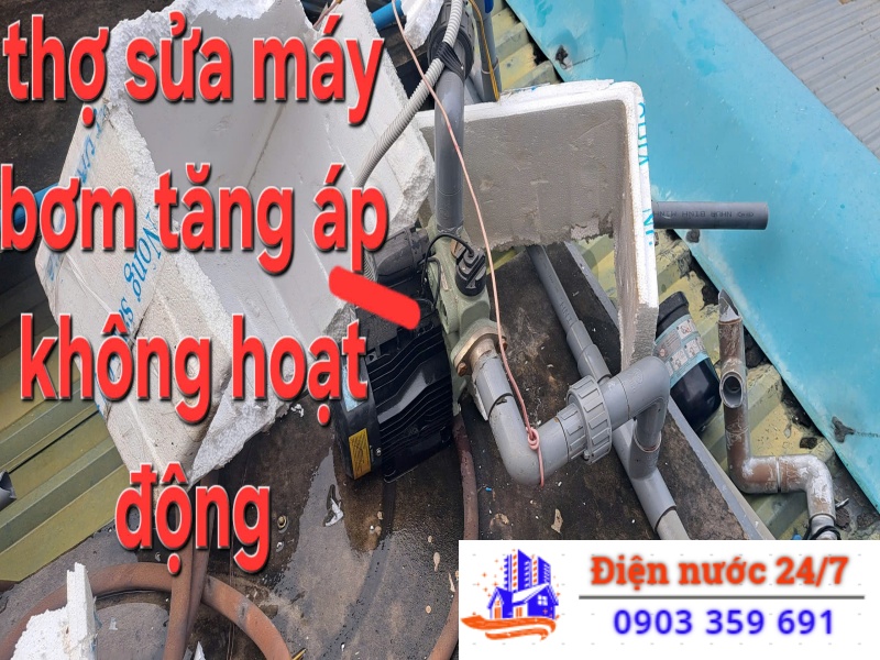 Dịch vụ sửa máy bơm nước tại quận 12 chuyên nghiệp,