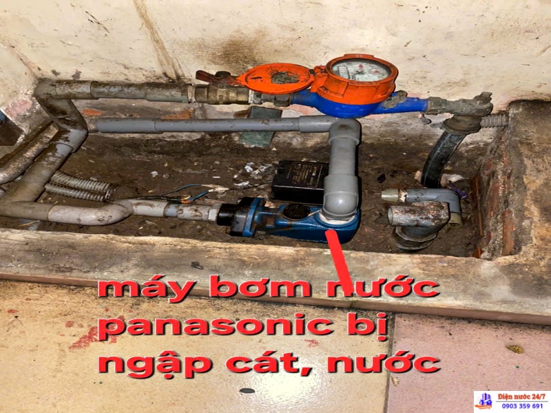 Sửa máy bơm nước Panasonic tại quận 6 giá rẻ, uy tín