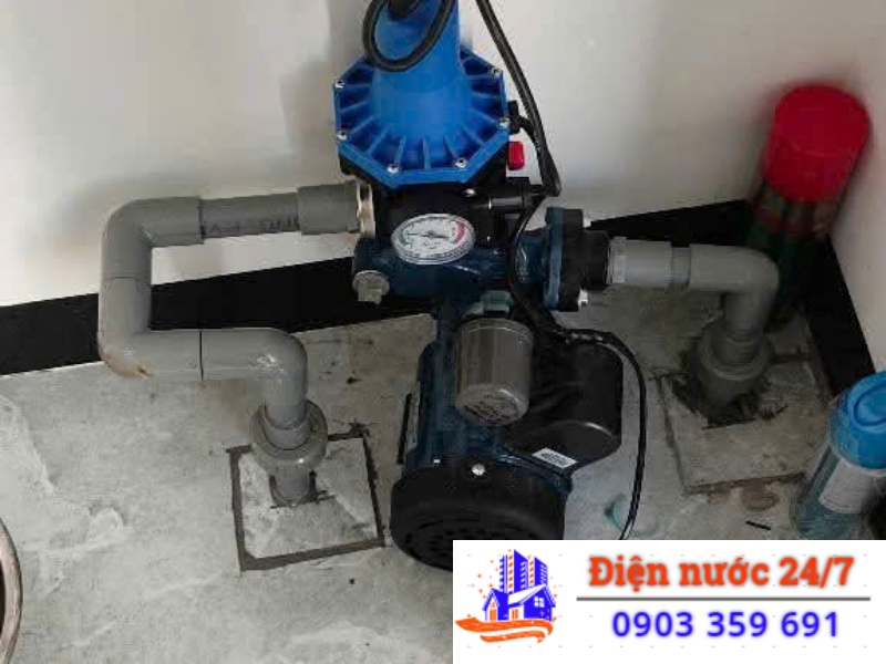 Sửa máy bơm nước tăng áp hư bầu áp