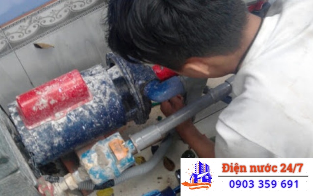 Sửa máy bơm nước tại nhà quận Bình Thạnh tận nơi, giá rẻ