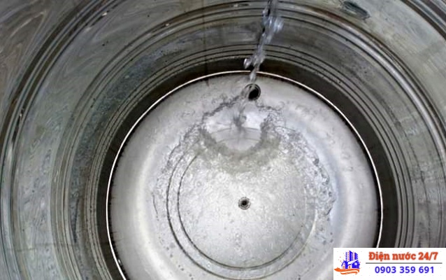 Sửa bồn không có nước,