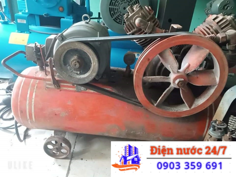 đơn vị thu mua máy bơm nén khí tại Mr Nhựt,