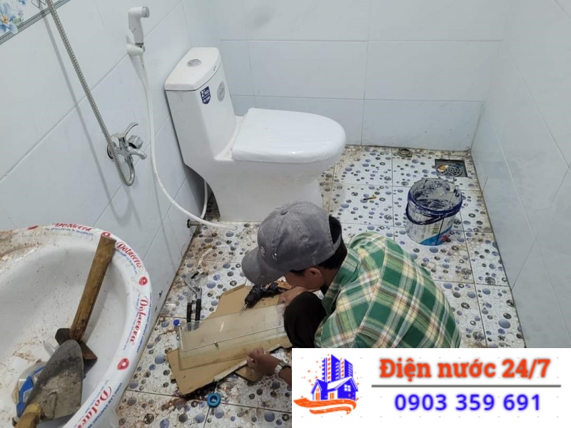 Sửa rò rỉ nước âm tường, bục ống nước