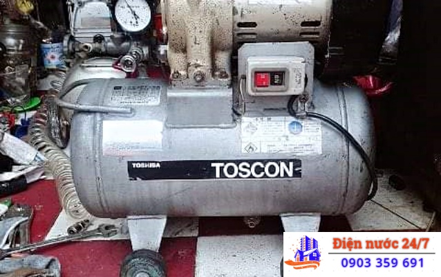 Thanh lý, thu mua máy bơm nén khí cũ tại Đồng Nai