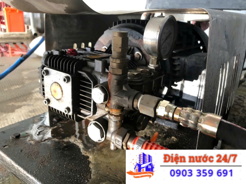 Dịch vụ bán máy bơm nước rửa xe cũ tại Mr Nhựt giá tốt