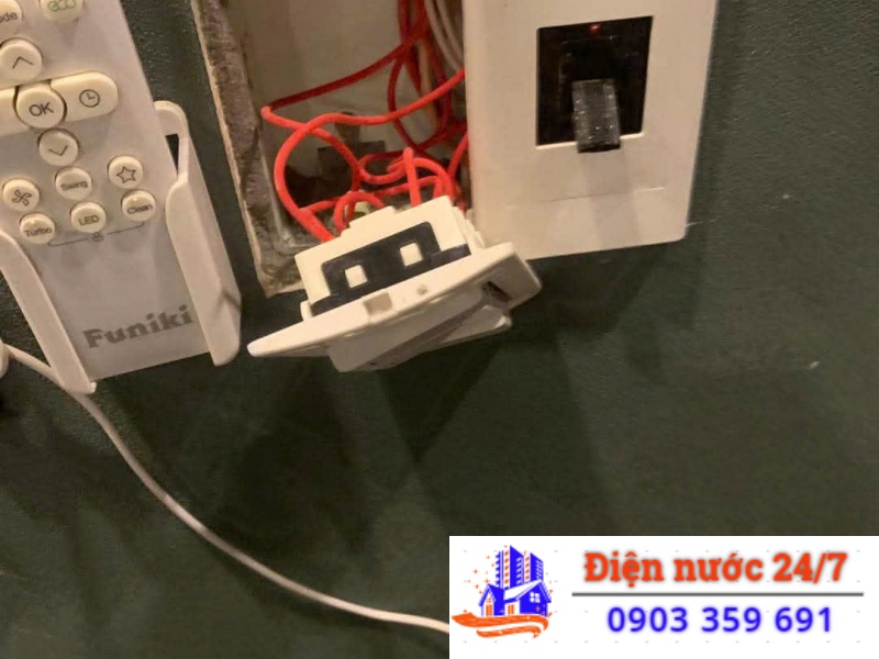 Sửa cầu dao điện, cầu chì điện chập, cháy đen