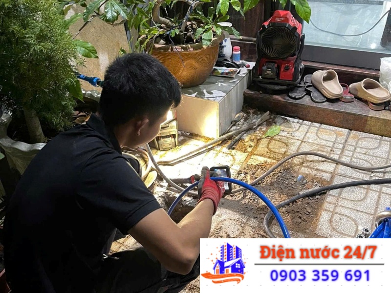 Dịch vụ sửa ống nước rò rỉ âm tường tại quận Gò Vấp