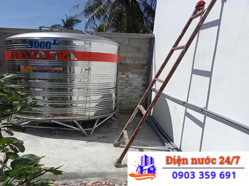 Dịch vụ bán & lắp đặt bồn nước tại quận 5 nào, uy tín?