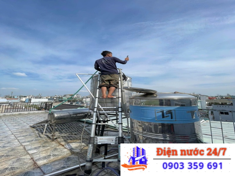 Vệ sinh đường ống bồn nước, giá bao nhiêu?