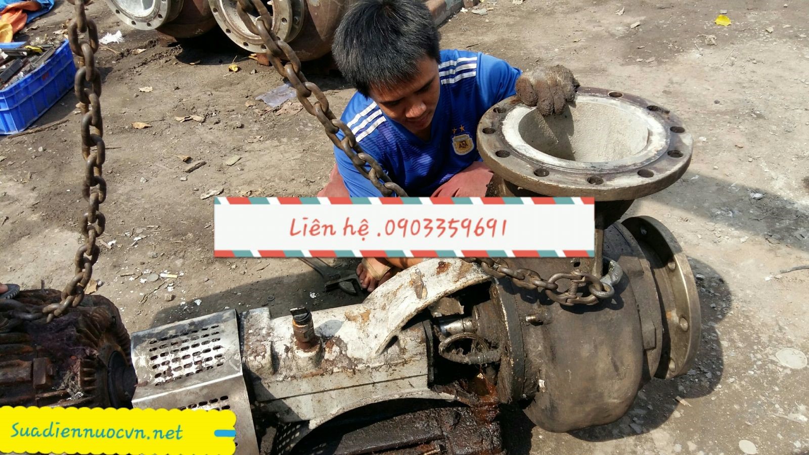 Sửa máy bơm nước tận nơi, giá rẻ