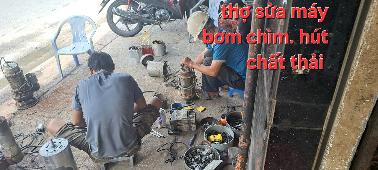 Sửa máy bơm chìm tại TpHCM 24h giá rẻ