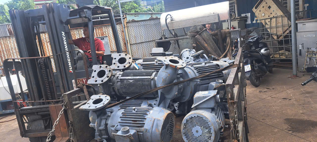 Đảm nhận dịch vụ thu mua máy bơm PCCC cũ tại Đồng Nai