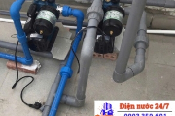 Thợ Lắp Đặt Máy Bơm Nước Tăng Áp Gia Đình Tại Nhà 24/24H – GIÁ RẺ, BẢO HÀNH DÀI HẠN, UY TÍN