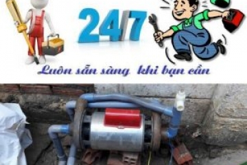 Thợ sửa máy bơm nước quận Tân Phú 24/7  0903 359 691(MR NHỰT) 